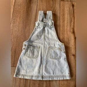 Max Studio Kids Girl's 2T Denim Overall Dress